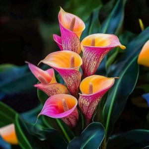 Калла Оникс купить по цене от 450р. в интернет-магазине «Посадика» с доставкой почтой в в Барнауле и по всей России – [изображение №1].